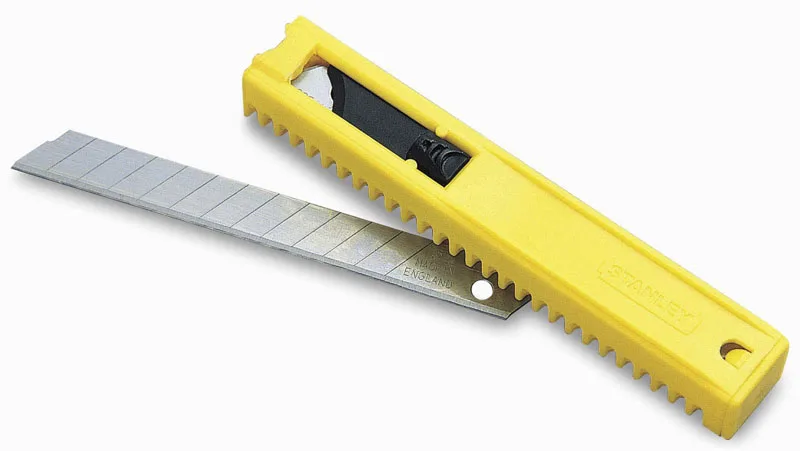 Лезвия Stanley 9 мм сегментированные (0-11-300) 10 штук