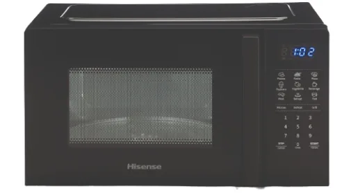 Мікрохвильова піч Hisense 20 л чорна сенсорна 700 Вт