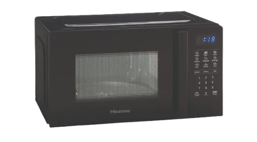 Мікрохвильова піч Hisense 20 л чорна сенсорна 700 Вт
