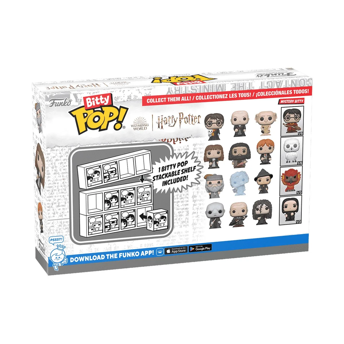 Набір подарунковий Funko POP (Bitty): Harry Potter - Harry Potter 4pk