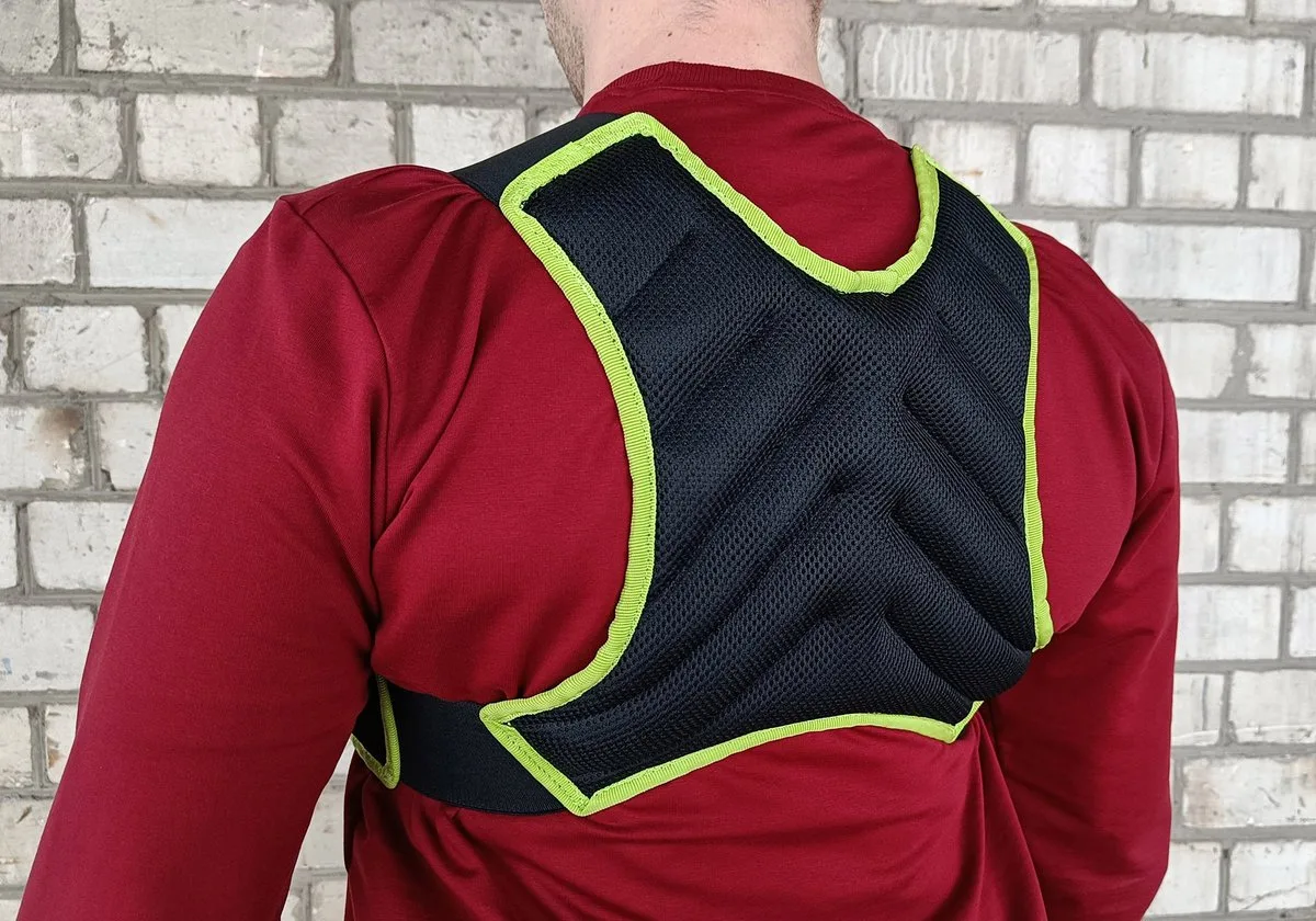 Жилет обтяжувач EasyFit сітка 5 кг чорний