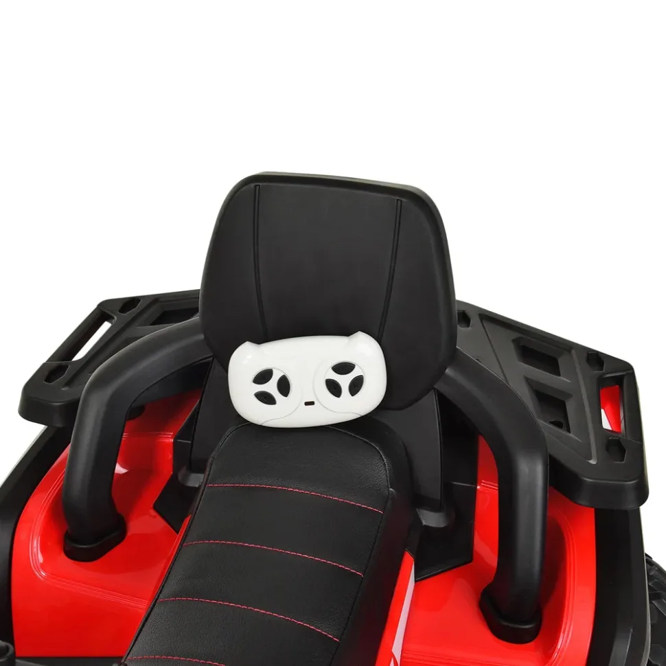Дитячий електромобіль Bambi Racer Квадроцикл 12V до 50 кг Коричневий 117х71х76 см