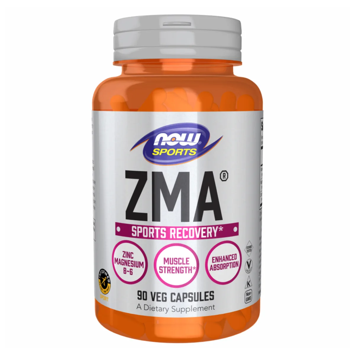 ZMA Now Foods 90 капсул Цинк Магний Витамин B6