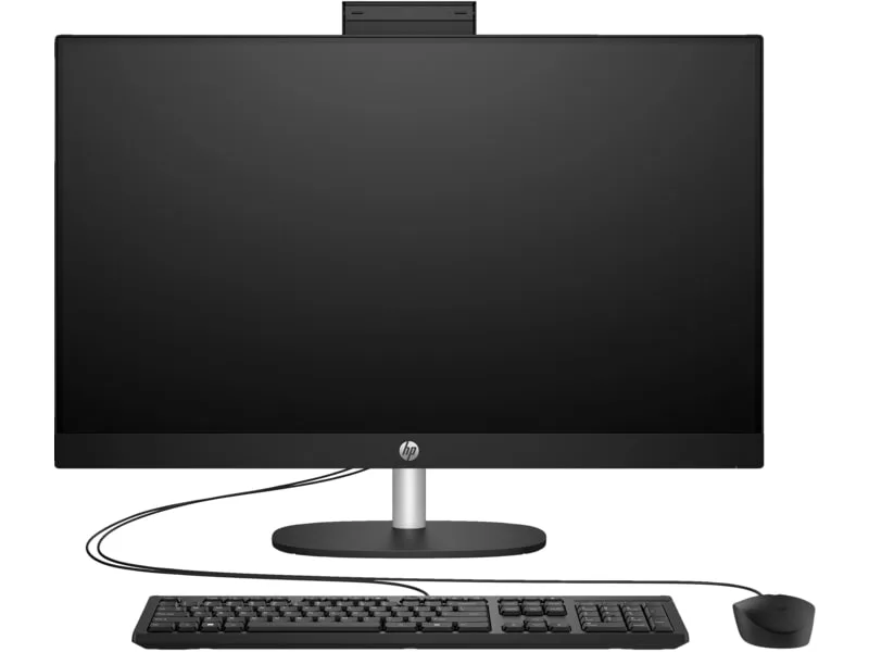 Персональный компьютер моноблок HP All-in-One 27" FHD IPS AG, Intel i3-1315U, 16GB, F512GB, UMA, WiFi, клавиатура+мышь, DOS, черный.