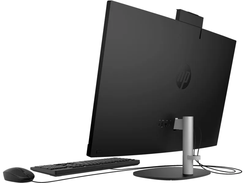 Персональный компьютер моноблок HP All-in-One 27" FHD IPS AG, Intel i3-1315U, 16GB, F512GB, UMA, WiFi, клавиатура+мышь, DOS, черный.