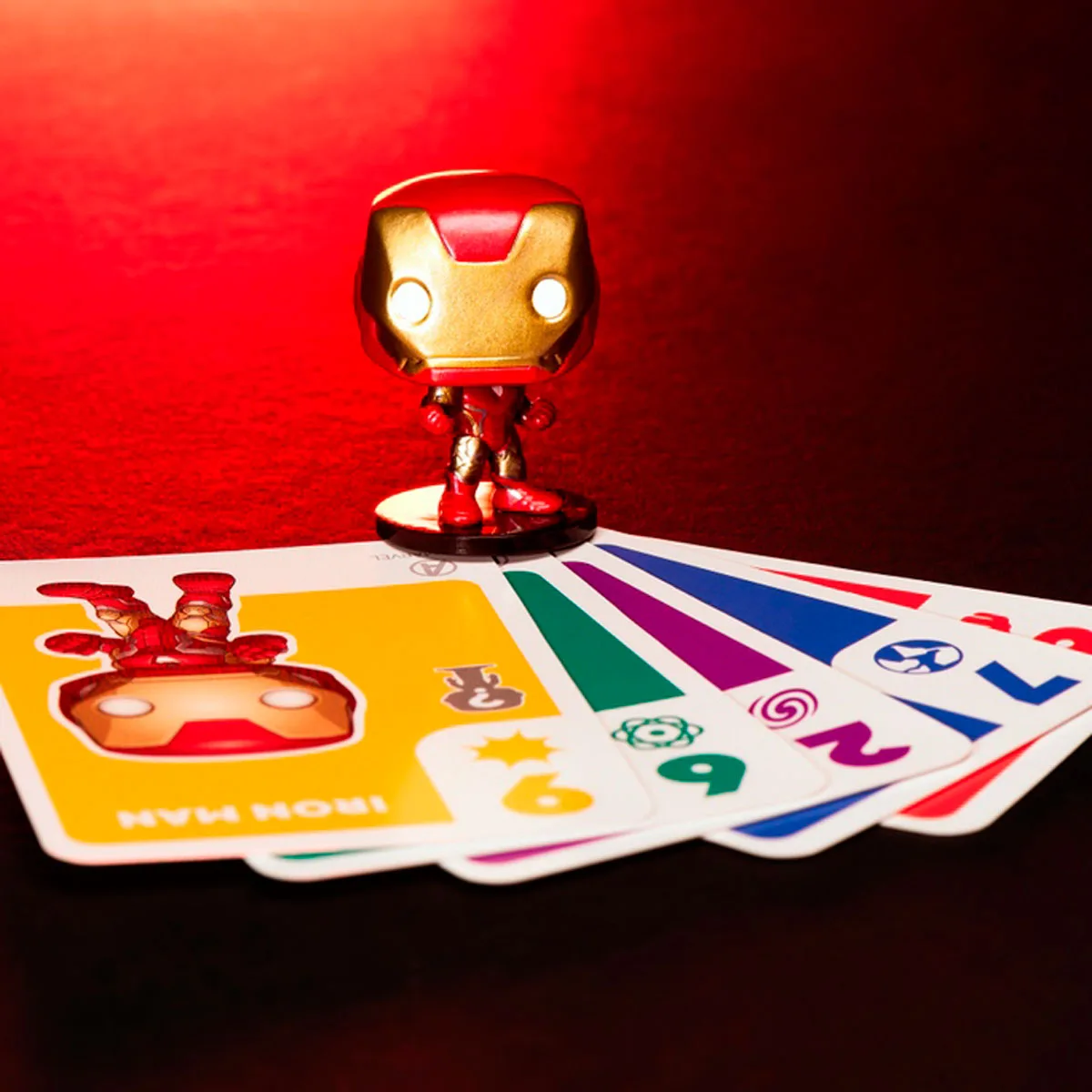 Настільна гра з картками Funko вініл 8,9х4,4х12,7 см Залізна людина
