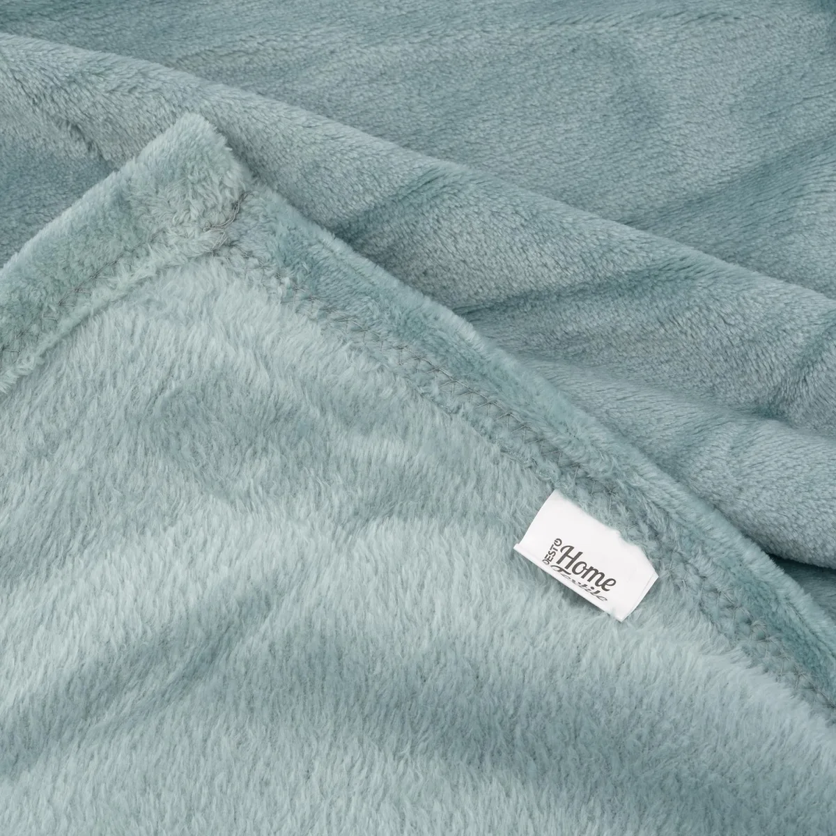 Плед ARDESTO Flannel 160х200см бірюзовий м'який плед для спальні вітальні та пікніка 100% поліестер