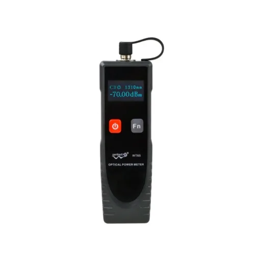 Тестер оптоволокна WINTACT WT65 -70dBm +6dBm пластик 34х114х17 мм чорний