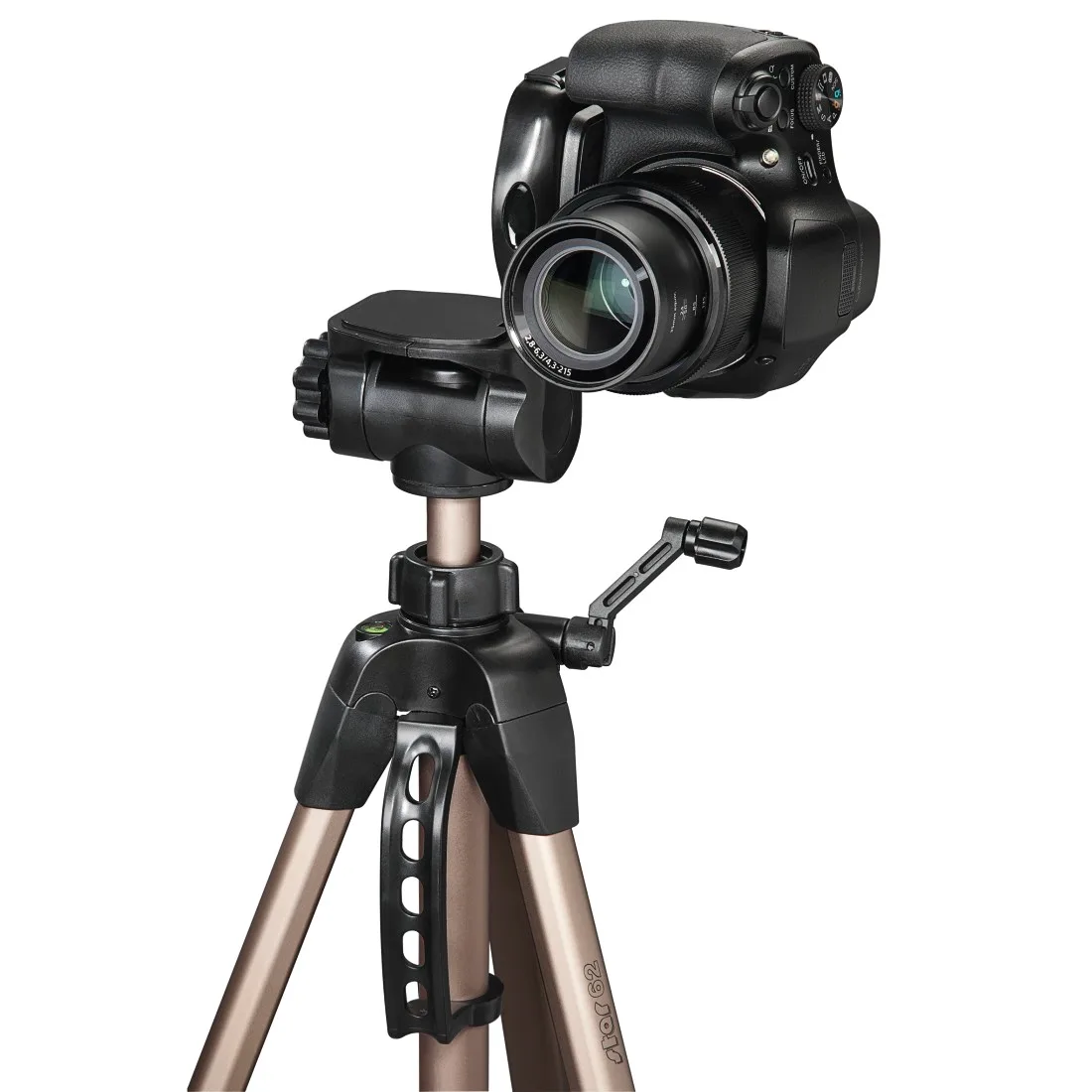 Трипод фотоапарату Hama Star-62, 3D, 64-160см, бежевий