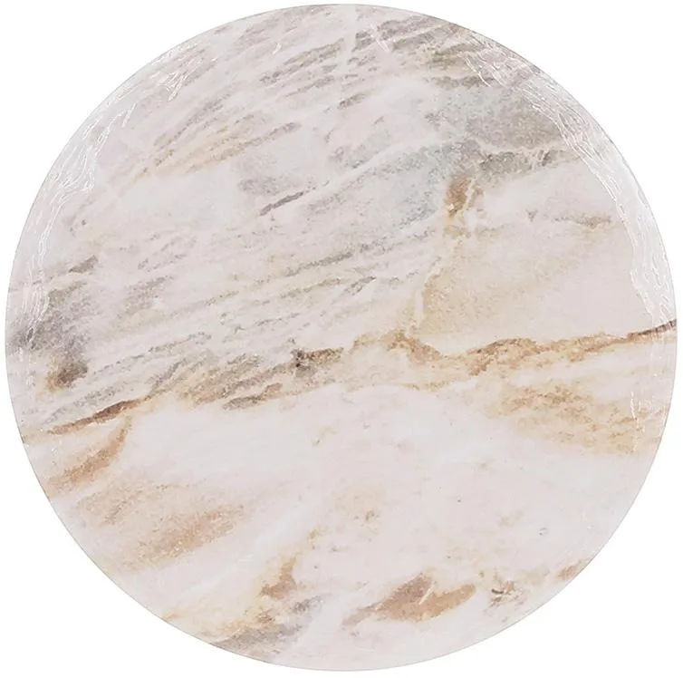 Підставка під гаряче Zifta Natural Marble керамічна Ø16 см з корковим підставою