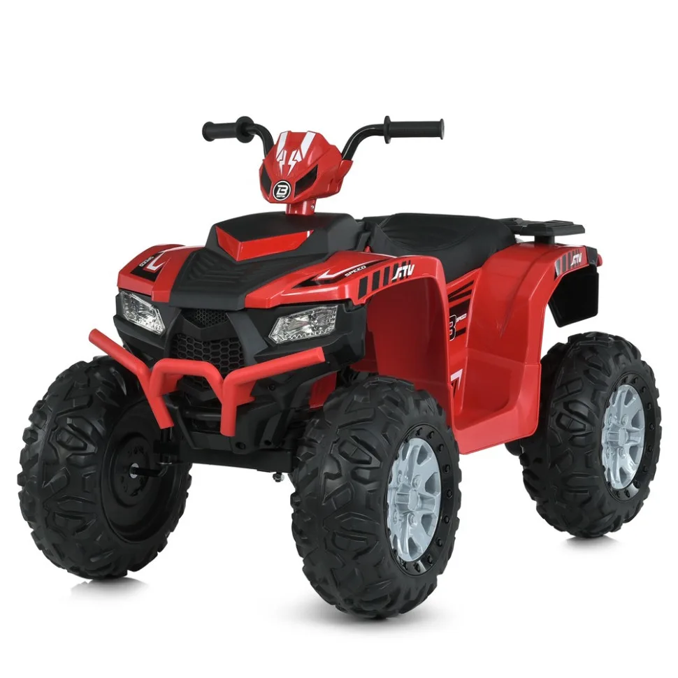 Дитячий квадроцикл Bambi Racer екокожа 107х64х73 см Червоний