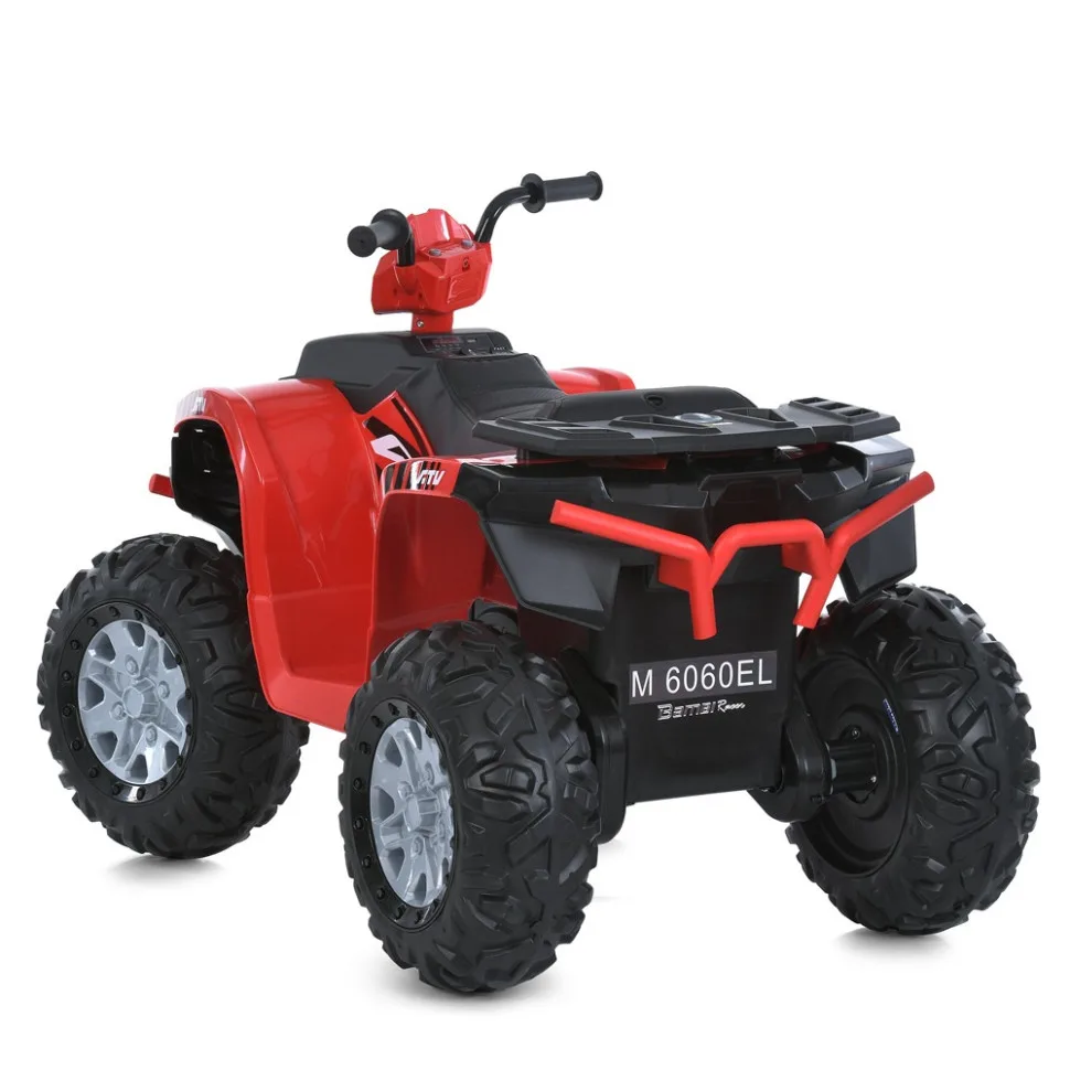 Дитячий квадроцикл Bambi Racer екокожа 107х64х73 см Червоний