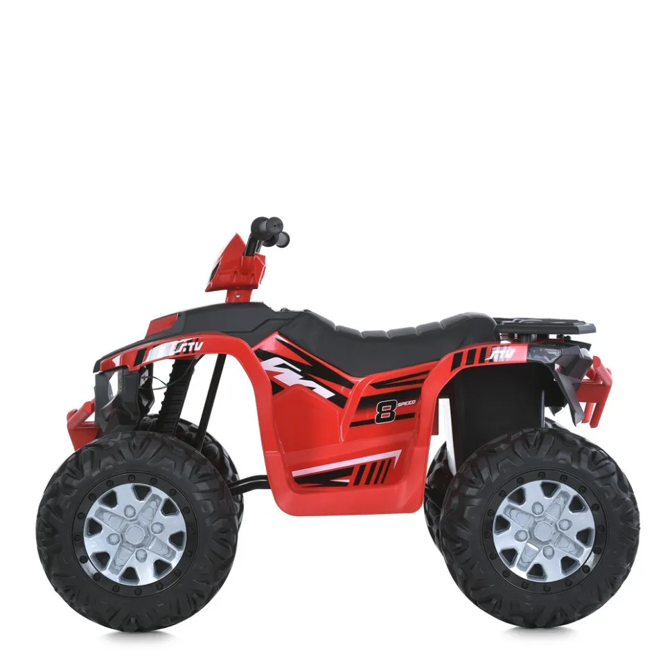 Дитячий квадроцикл Bambi Racer екокожа 107х64х73 см Червоний