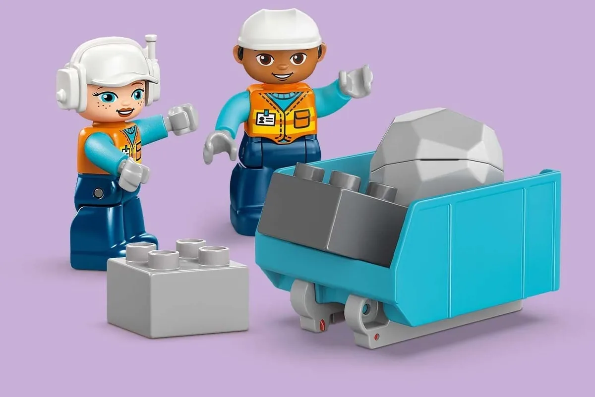 Конструктор LEGO DUPLO Town 3-в-1 Будівельна техніка