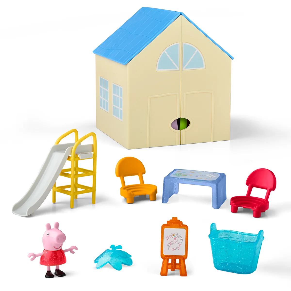 Ігровий набір Peppa Pig полімер 8,1х29,2х27,9 см червоний