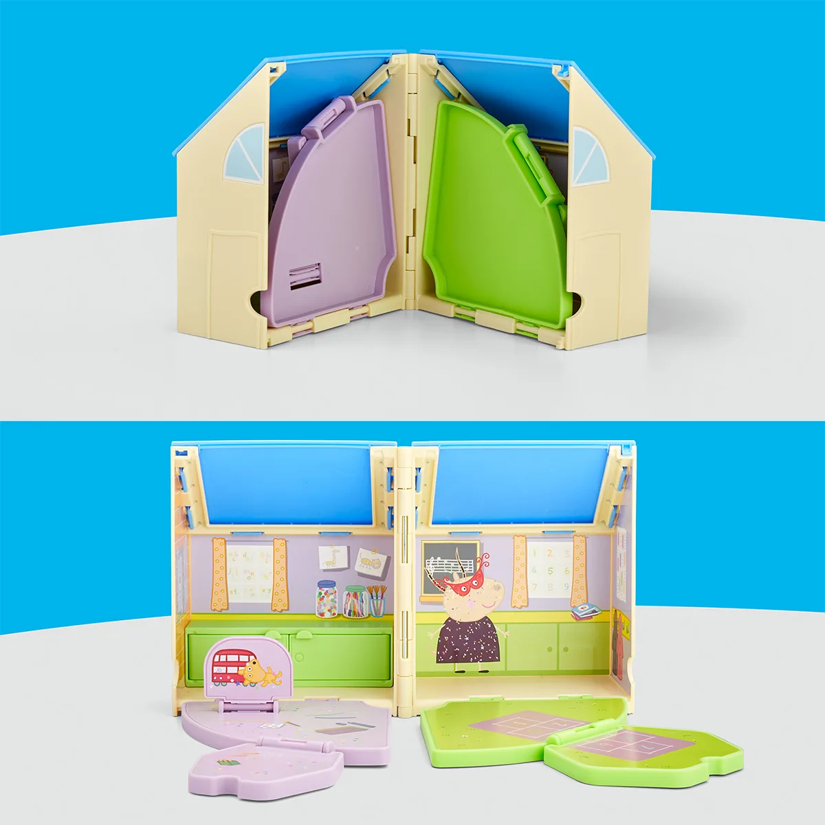 Ігровий набір Peppa Pig полімер 8,1х29,2х27,9 см червоний