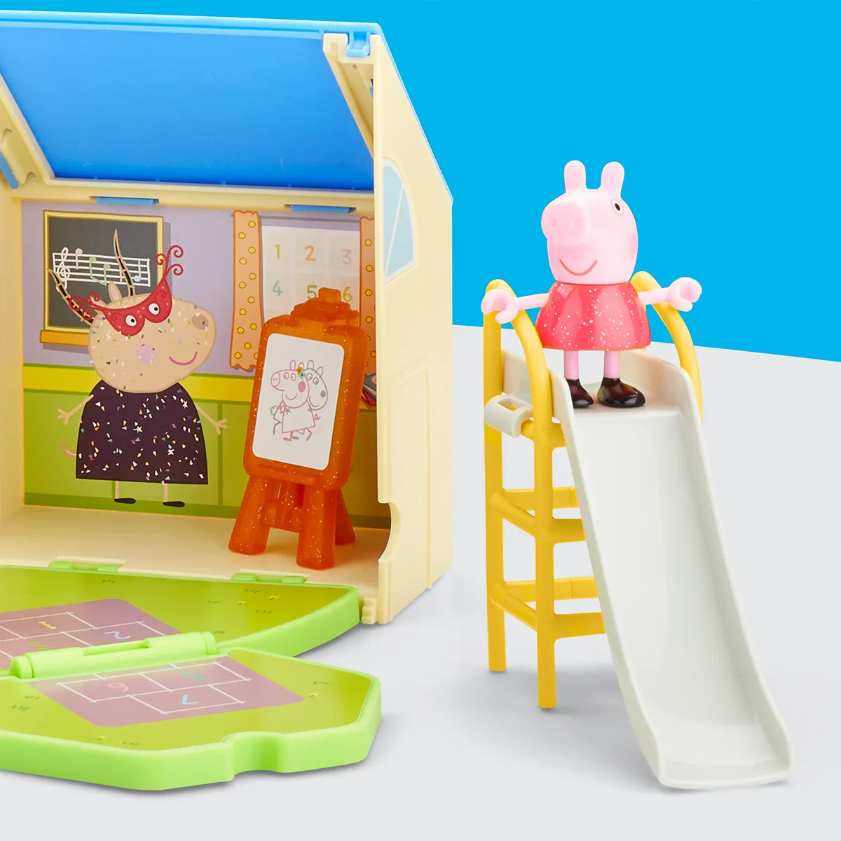 Ігровий набір Peppa Pig полімер 8,1х29,2х27,9 см червоний