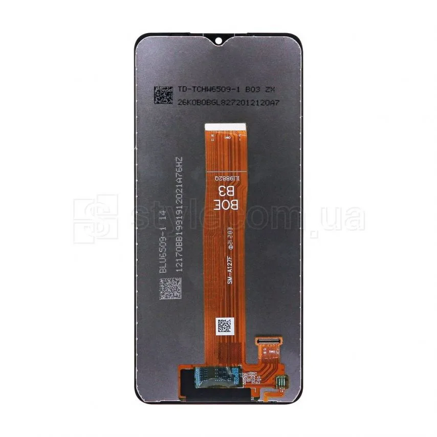 Дисплей Samsung PLS 6,5 дюймів чорний з сенсорним екраном Service Original