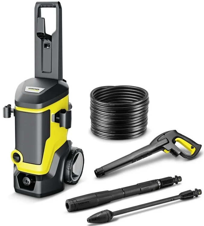 Високонапірна мийка Karcher K 7 WCM, потужність 3000 Вт, тиск 20-180 бар, продуктивність 600 л/год, шланг 5 м, вага 17 кг.