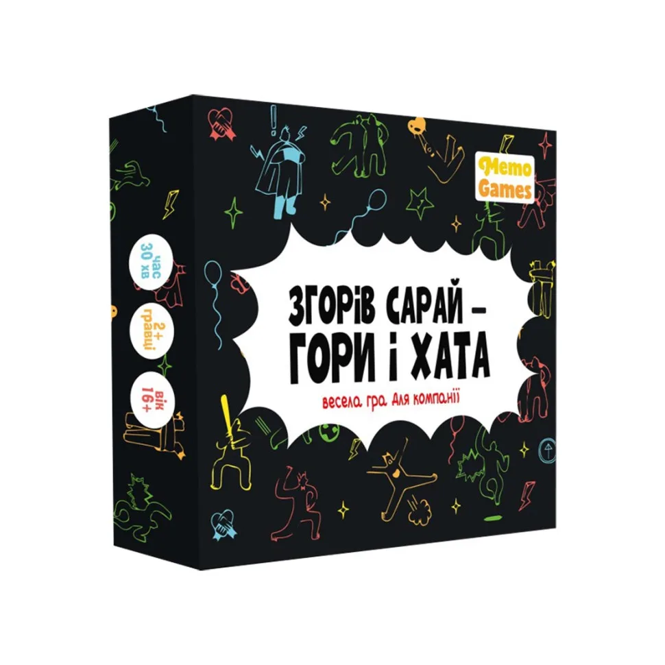 Настільна гра Memo Games 4 категорії запитань картон 20х20 см багатоколірна