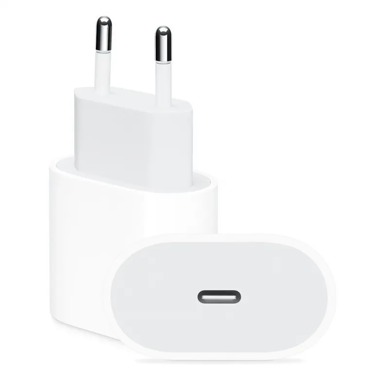 Сетевий зарядний пристрій USB-C 20W білий для iPhone iPad