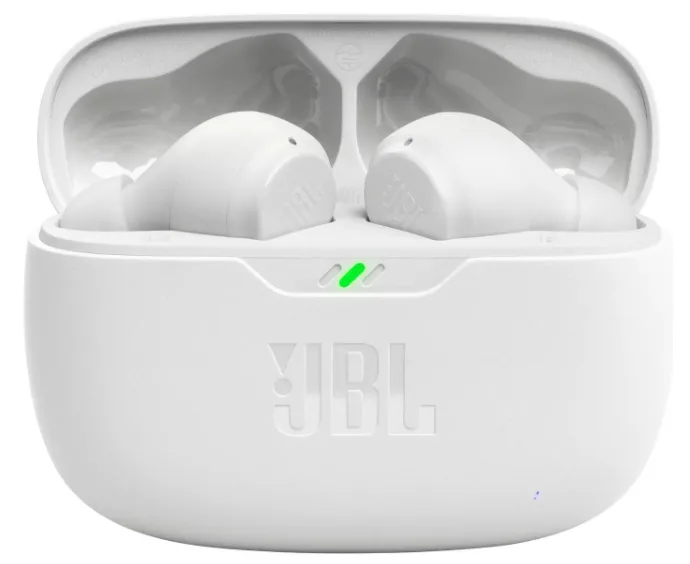 Гарнітура JBL бездротова вакуумна пластикова 8 мм Біла