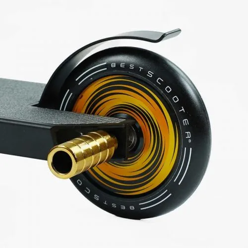 Труковий самокат Best Scooter HIC-система з ПЕГІ алюмінієвий диск та дека колеса 120 мм для трюків скейтборд