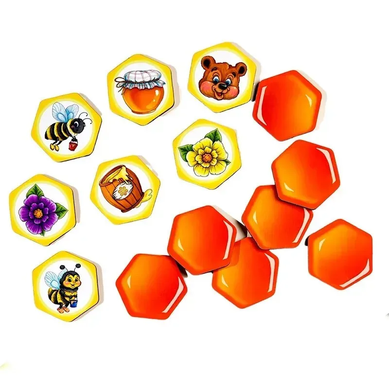 Дитячий пазл-сортер Ubumblebees Меморі Ведмедик картон 3+ багатоколірний