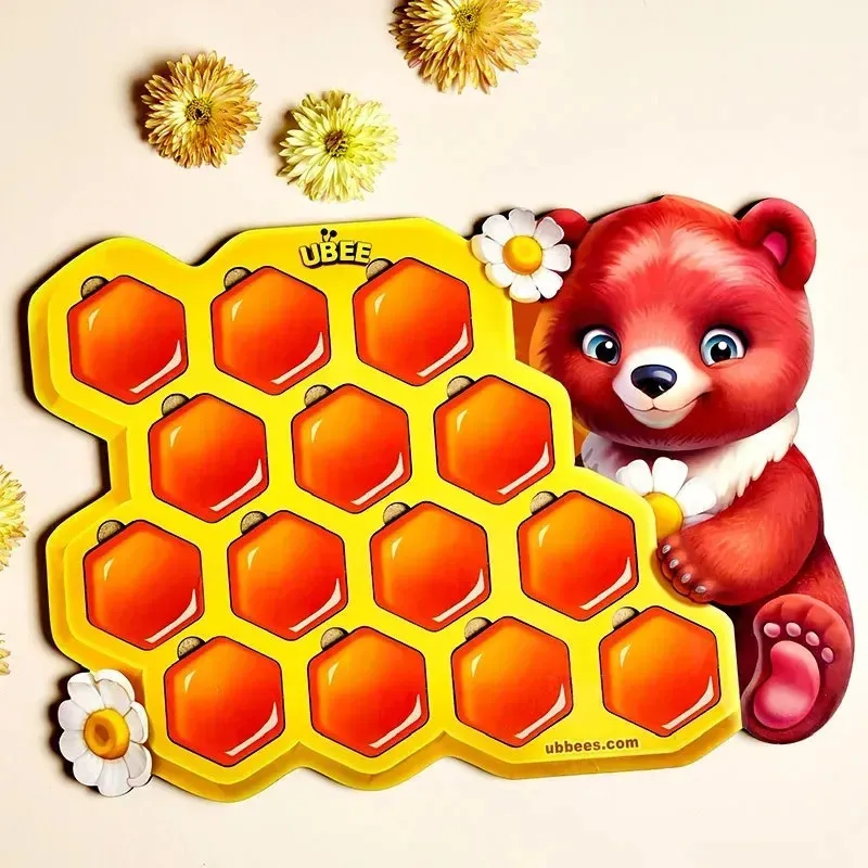 Дитячий пазл-сортер Ubumblebees Меморі Ведмедик картон 3+ багатоколірний