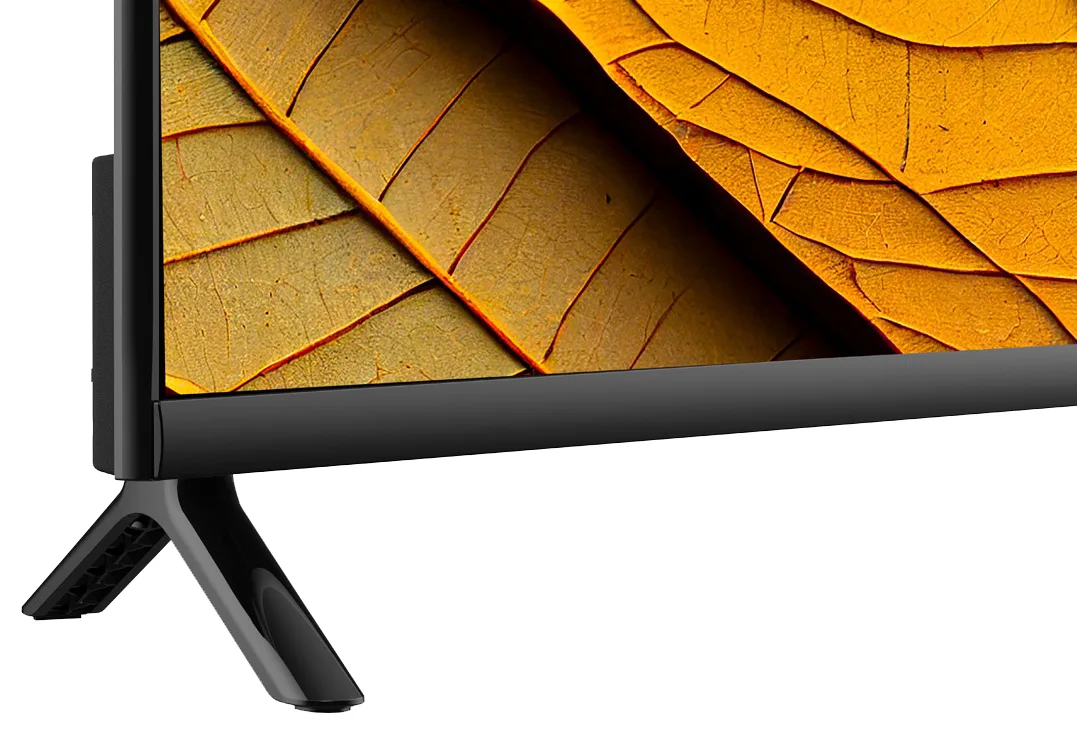 LED-телевізор Bravis 43 дюйми чорний VA 4K Smart TV