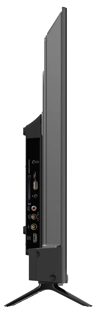 LED-телевізор Bravis 43 дюйми чорний VA 4K Smart TV