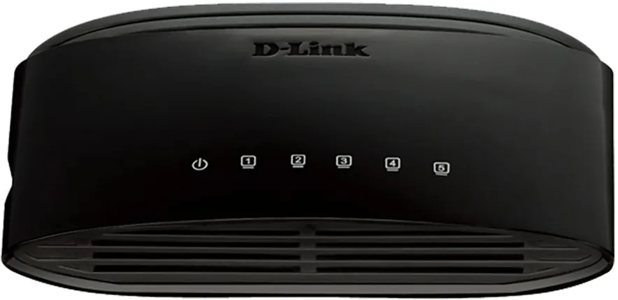 Комутатор D-Link DES-1005D 5xFE, Некерований