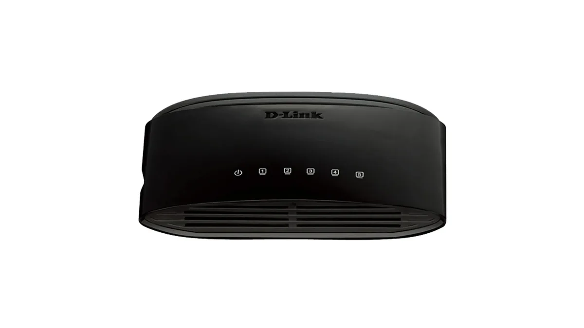 Комутатор D-Link DES-1005D 5xFE, Некерований