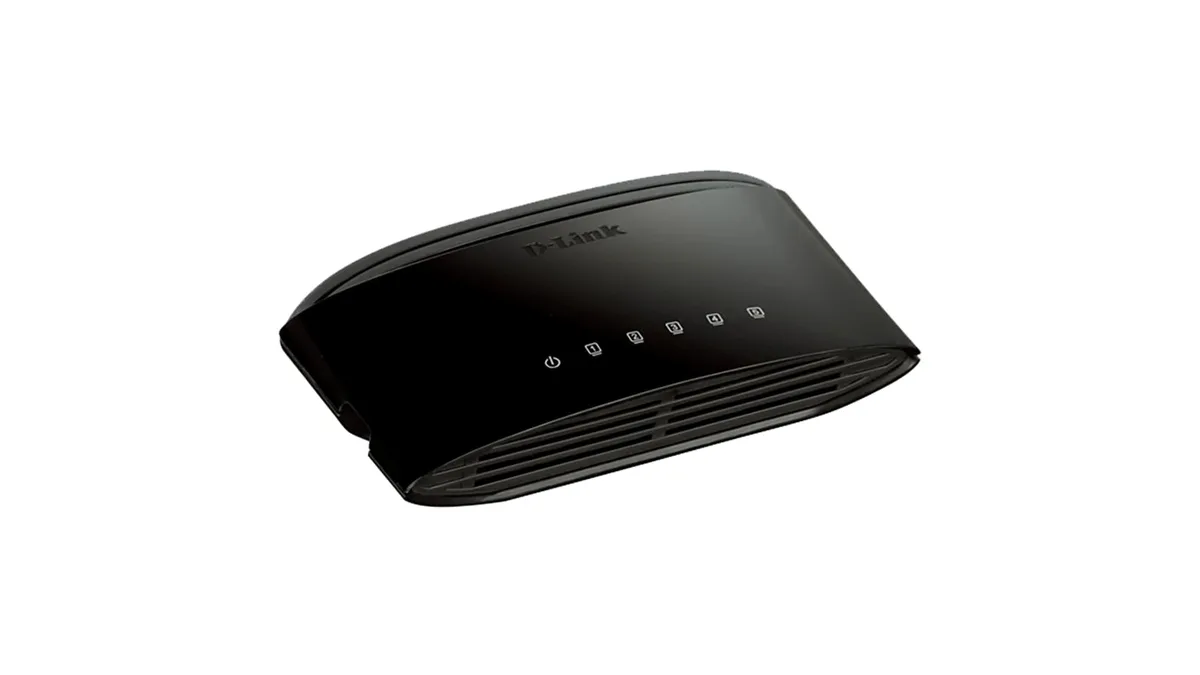 Комутатор D-Link DES-1005D 5xFE, Некерований