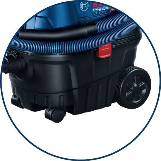 Пилосос професійний Bosch 1200 Вт 21 л пластиковий контейнер чорний