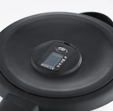 Електрочайник Russell Hobbs скло 1л чорний нержавіюча сталь