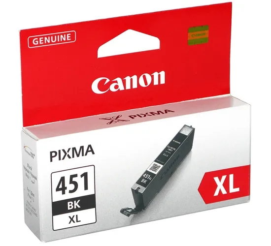 Картридж струменевий Canon CLI-451Bk XL (Black) PIXMA MG5440/MG6340