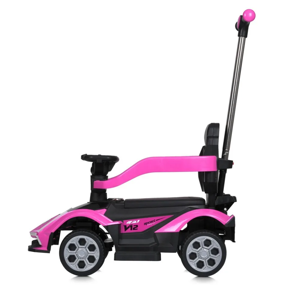 Детская машинка толокар Bambi Racer экокожа 3 в 1 красная до 25 кг