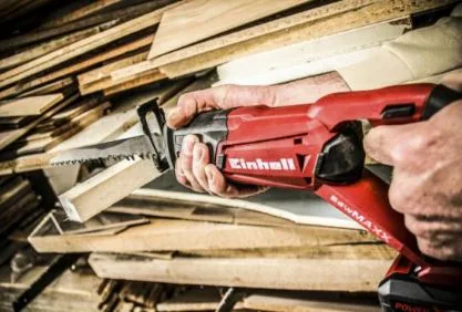 Аккумуляторная сабельная пила Einhell TE-AP 18/22LI-Solo PXC 18В, глубина пропила 100мм, ход 22мм, вес 2кг, без батареи и зарядного устройства