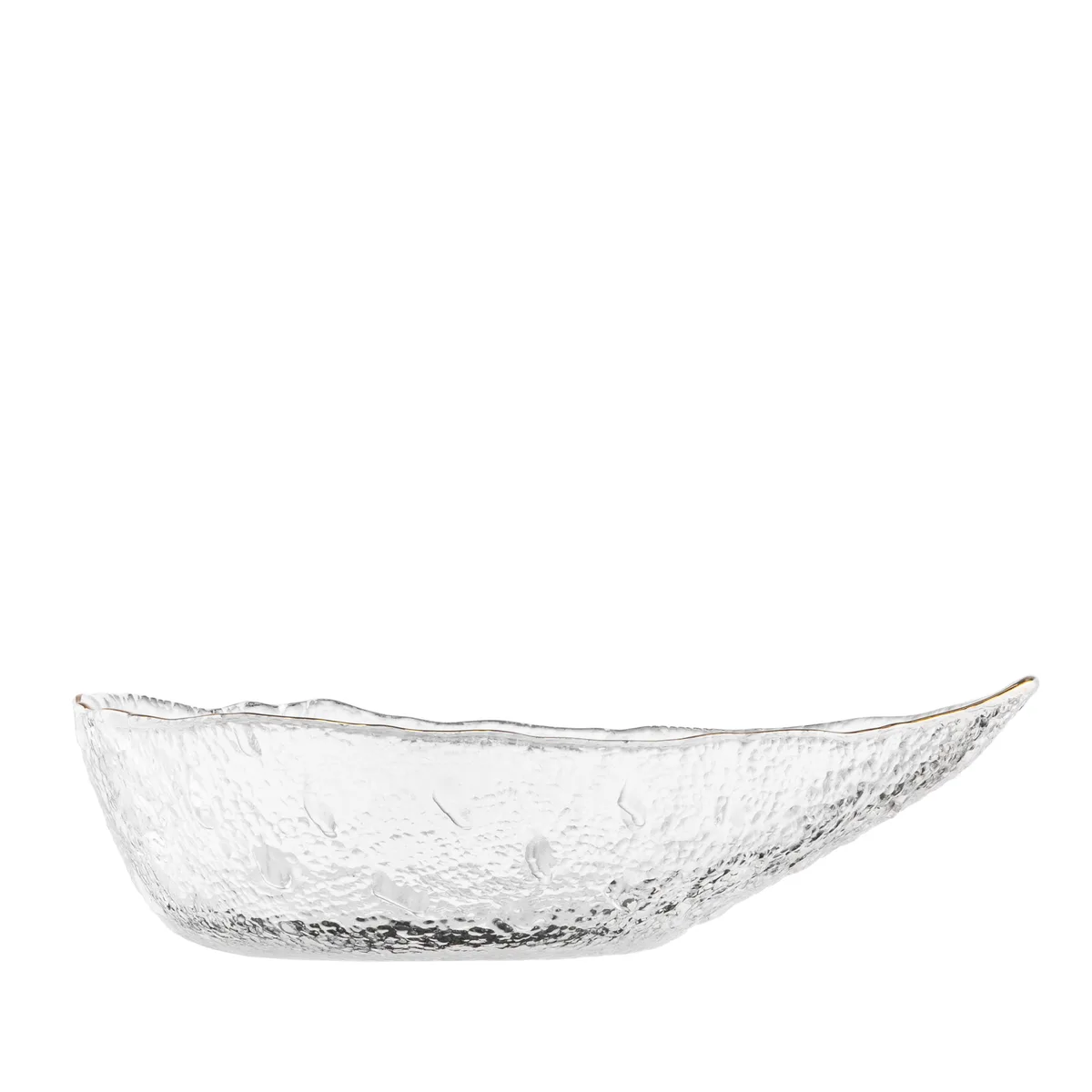 Салатник ARDESTO Leaf, 17.5 см, прозоре скло.