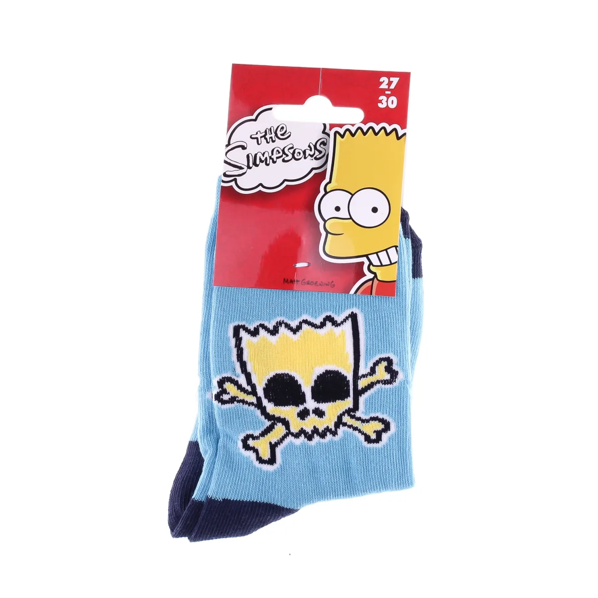 Шкарпетки SIMPSON бавовна 31-34 блакитний