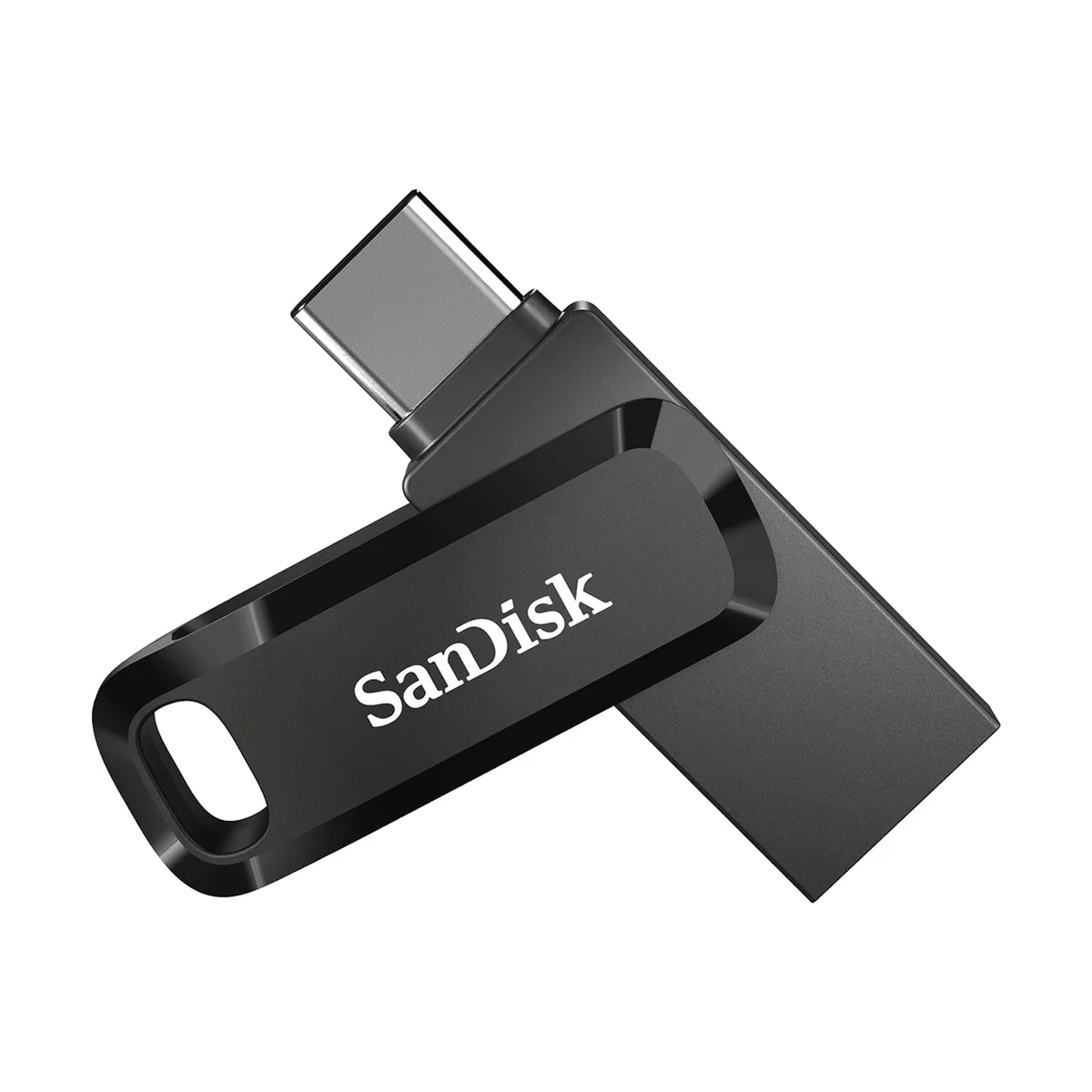 Накопичувач SanDisk  128GB USB 3.1 Type-A + Type-C Ultra Dual Drive Go Чорний