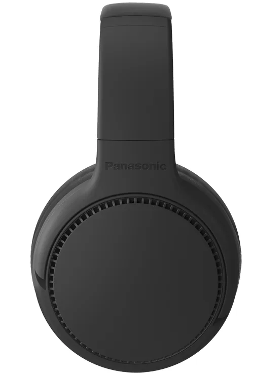 Наушники Panasonic беспроводные накладные 40 мм пластиковые черные.