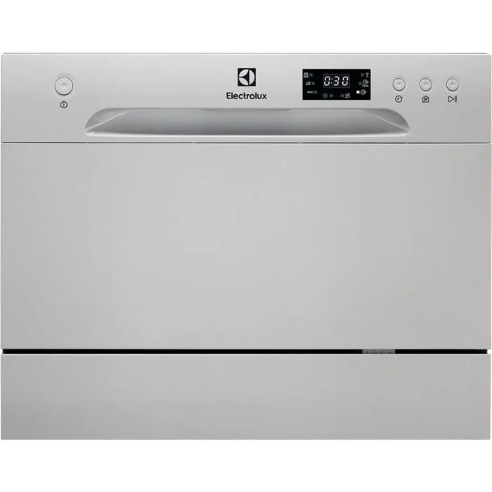 Посудомийна машина Electrolux настільна 6 комплектів компактна сірого кольору для кухні мийна машина