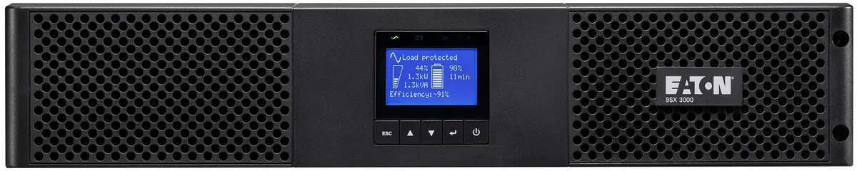 Джерело безперебійного живлення Eaton 9SX, 2000VA/1800W, RM 2U, LCD, USB, RS232, 8xC13