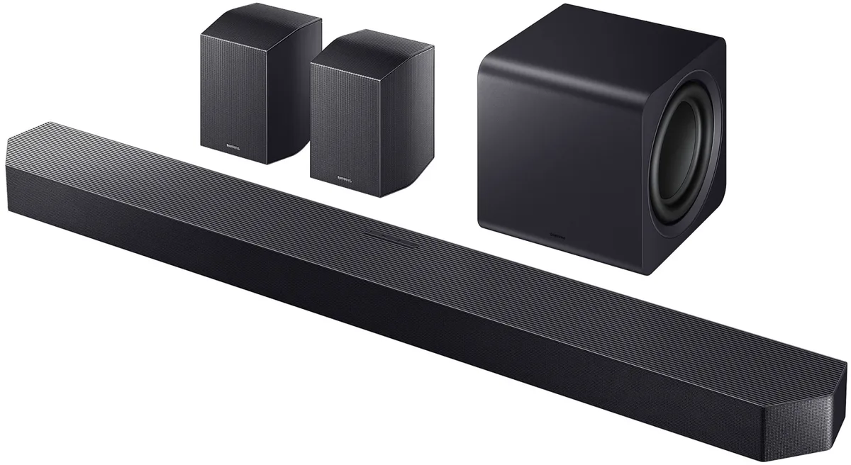 Саундбар Samsung HW-Q990F 756Вт, 11.1.4, BT, HDMI-ARC, Wi-Fi, саб, Dolby Atmos, чорний
