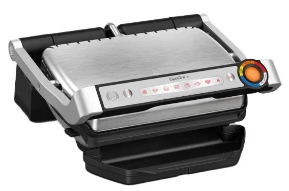 Електрогриль Tefal 2000 Вт антипригарний 300х200 мм сріблястий чорний