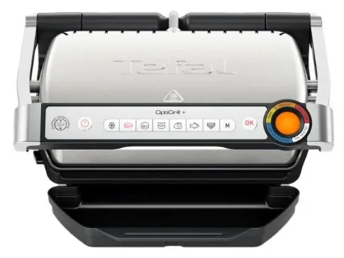 Електрогриль Tefal 2000 Вт антипригарний 300х200 мм сріблястий чорний