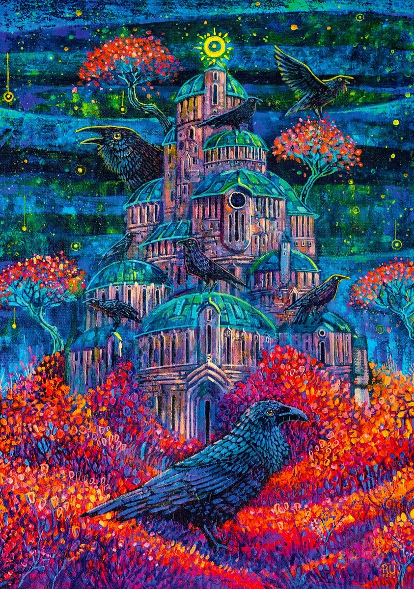 Пазл GoodLoot Imagination: Roch Urbaniak Raven Queen's Fortress 1000 ел.