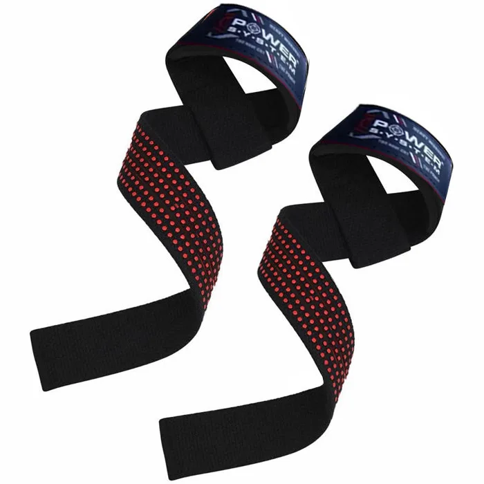 Лямки для тяги Active Point бавовна 120 кг червоні